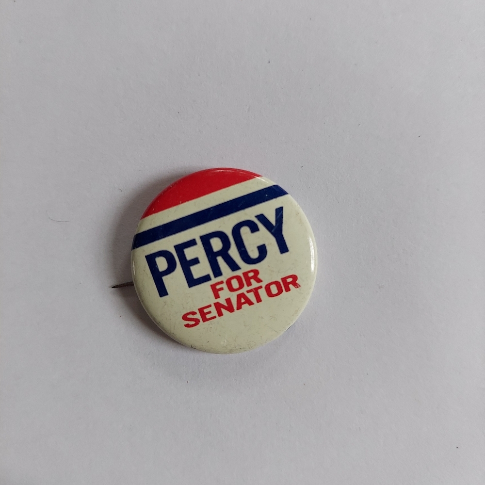 Vintage 70s Pins Pinback Buttons Illinois Republican Political Campaign - Picture 10 of 12